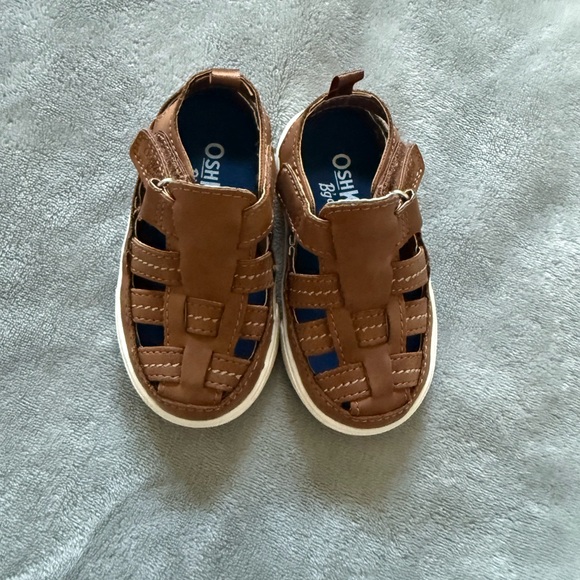 OshKosh B’gosh® Anchor Toddler Boys' Fisherman Sandals - Picture 1 of 6